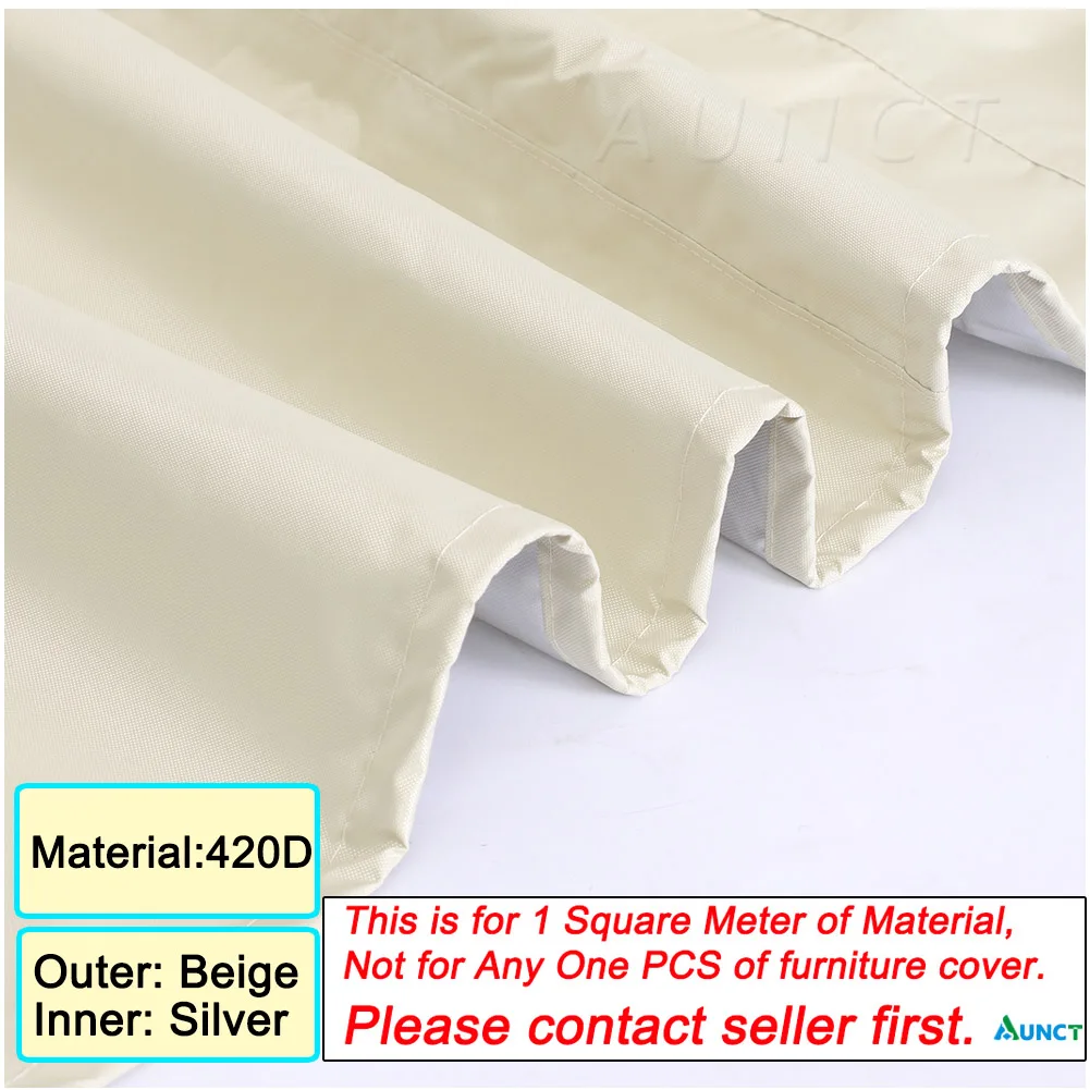 Customized Round Square Waterproof Outdoor Patio Garden Furniture Covers Rain Snow Chair Sofa Table Dust Proof kitchen BBQ Cover - الصورة 12