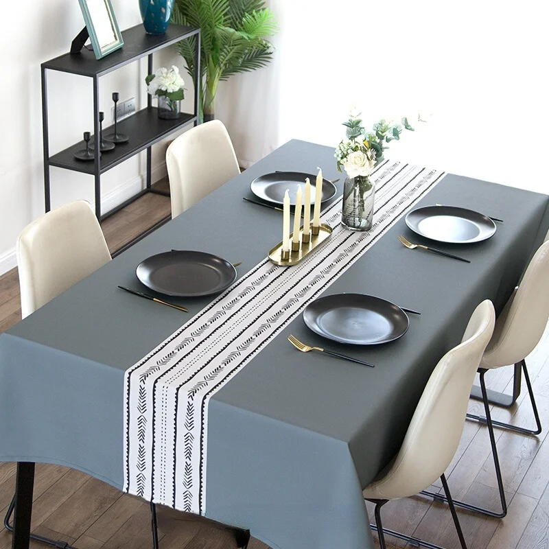 Nordic Simplicity Printing Rectangular Tablecloths For Table Party Decoration Dining Tables Cover Manteles - الصورة 3