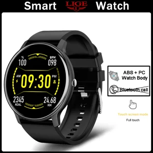 LIGE Ladies Smart Watch Bluetooth Call Watch Sport Fitness Heart Rate Monitor Blood Oxygen Lady Smartwatch For Women IOS Android