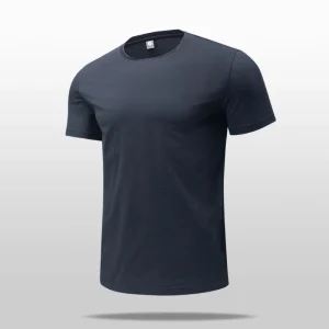 High quality men breathable fast drying running sports fitness breathable comfortable short sleeve T-shirt casual light Gym Tops