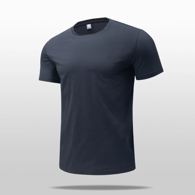 High quality men breathable fast drying running sports fitness breathable comfortable short sleeve T-shirt casual light Gym Tops - Image 4