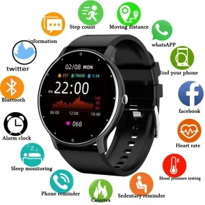 LIGE Ladies Smart Watch Bluetooth Call Watch Sport Fitness Heart Rate Monitor Blood Oxygen Lady Smartwatch For Women IOS Android