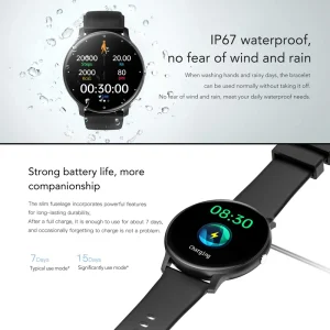 2025 New Bluetooth Call Smart Watch Ultra Light Men's Sports Fitness Waterproof Watch Heart Rate Monitor Full Touch Screen Watch