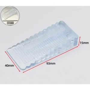 Front Door Stopper: Anti-collision, Movable Rubber Doorstop for Household Use.  Wedge-shaped Hardware for Home Applications