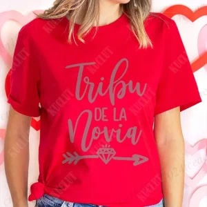 Spanish Team Bride Tribe T-shirt Girls Single Farewell Bachelorette Party Shirt Bridal Shower Wedding Party Tops Women Clothing