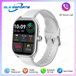 2025 New Smart Watch Women Men Android IOS Phone Bluetooth Call Blood Oxygen Blood Pressure Monitor smartwatch For Android IOS