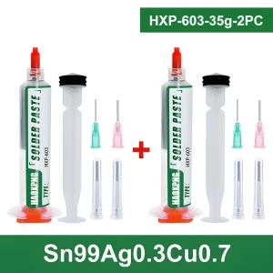 Sn99Ag0.3Cu0.7 Solder paste, flux, lead-free solder paste free cleaning is widely used in all kinds of soldering