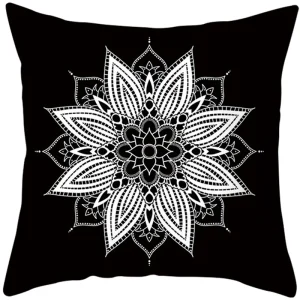 Mandala Print Square Pillowcase Home Decor Car Sofa Cushion Cover