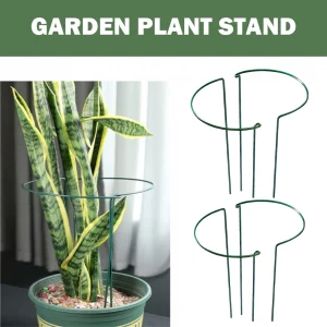 6pcs Plant Support Stake Metal Ring Cage for Vegetable Growing Adjustable Stand Support For Flowers Plants Home Gardening Tools