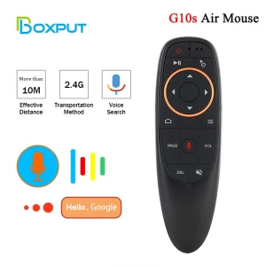 BOXPUT BPR2S Air Mouse Voice Remote Control TvBox Controller Gyroscope IR learning bt Remote Control For Android Set Top Box