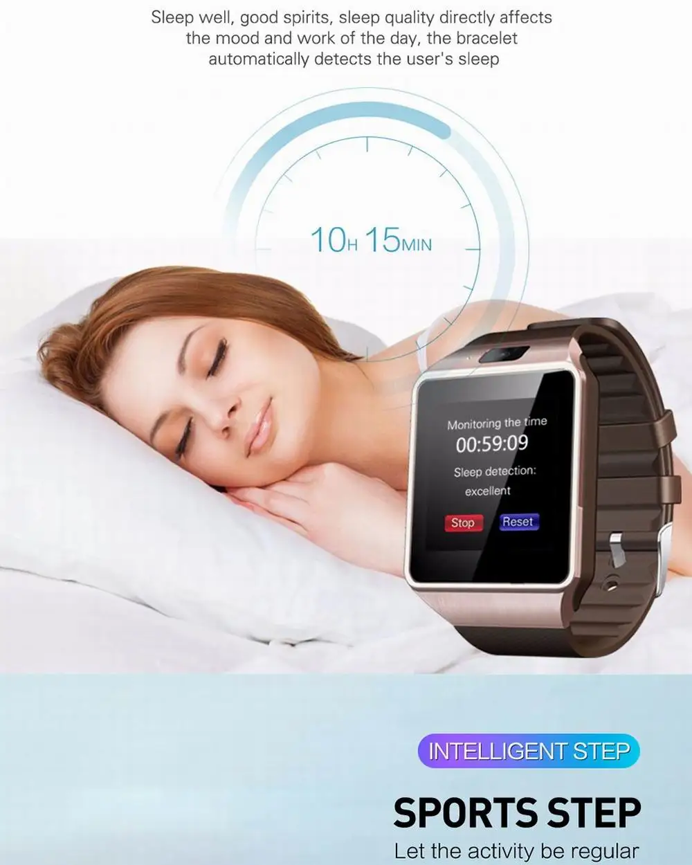 2023 New Bluetooth Smart Watch DZ09 Smartwatch TF SIM Camera Men Women Sport Wristwatch For Android And IOS Smart Phone Watches - الصورة 6