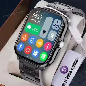 New Smart Watch 2.01 Inch HD Display Answer Make Call Message Preview Sport Modes Smartwatch DIY Dial Weather Forecast Men Women