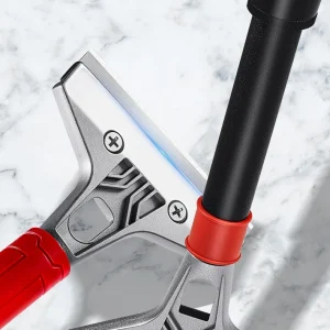 Portable Aluminum Alloy Cleaning Shovel Knife Wallpaper Paint Tiles Flooring Scraper Remover With SK-5 Blade Home Cleaning Tools