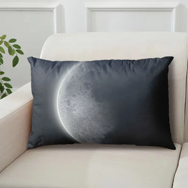 Internet-Famous Moon Pillow with Starry Night Scene, Single-Sided with Core, Pillowcase, Cushion Cover - Image 27