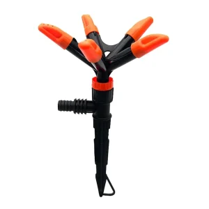 360-degree Rotating 5-nozzle Automatic Sprinkler For Watering Flowers, Vegetables, Water Pipes, Garden Lawn Irrigation Ground
