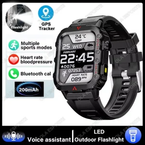2025 Smartwatch Men Bluetooth Call Heart Rate Health Monitor AI Voice Waterproof Sport GPS Tracker Smart Watches For Android IOS