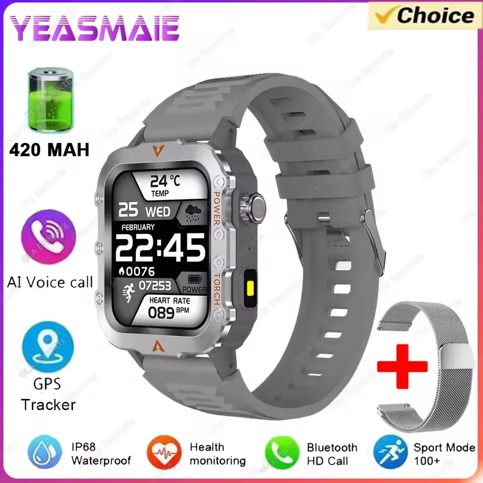 SmartWatch Men Militray Outdoor Sport GPS Fitness Tracker Heart Rate Smart Watch Waterproof New - Image 15
