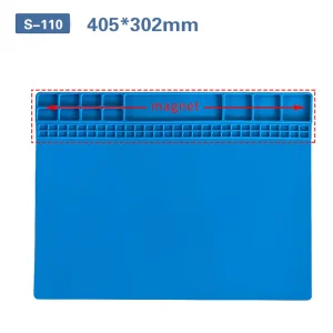 Antistatic ESD Soldering Mat For Bga Rework Station Large Ipad Repair Heat Insulation Mat Pad Small Silicon Mat Thick Soldering