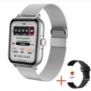 2025 Digital Smartwatch Sports Fitness Men's Women Smart Watch Waterproof Wrist Watches for Ladies Kids Child Android IOS Phones
