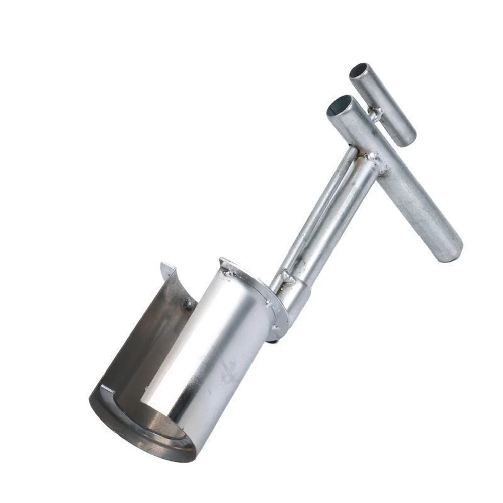 Handheld Seedling Transplanter Stainless Steel Planting Seed Dispenser Vegetable Agricultural Garden Farming Tool 농사용품 파종기 묘목이식기 - Image 3