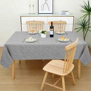 HAPIHAPPY Tablecloth Rectangular Polyester Tablecloth Jacquard Dyeing Tablecloth Tablecloth Table Decoration And Accessories