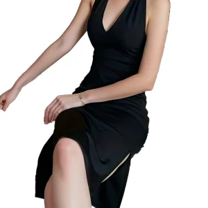 Elegant casual slim backless dress for women
