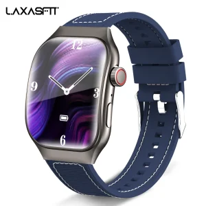 LAXASFIT 2.01 Inch Curved Screen Men's Smart Watch Bluetooth 5.3 HD Call Multiple Sports Modes Woman Smart Watch Holiday gifts