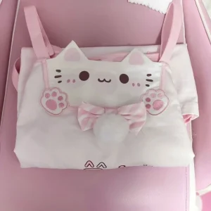 Sweet Japanese T-shirts Women's Clothing Pink Butterfly Patchwork Lace Slash Neck Tees Anime Print Off Shoulder Cute Y2k Tops