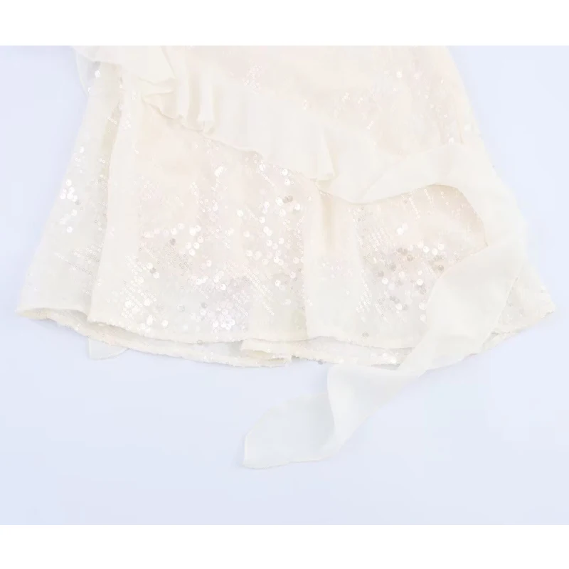 MUJER 2025 Sequin Mini Dress Woman Sexy Slip Party Dresses for Women Summer Backless Women's Dress Straps Beach Short Dresses - Image 6