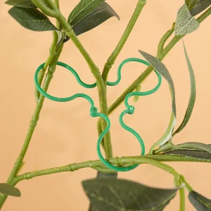 10/50/100Pcs Garden Vine Strapping Clips Plastic Plant Rattan Climbing Wall Fixture Buckle Tomato Grapevine Hook Support Tool