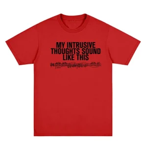INTRUSIVE THOUGHTS BABY TEE 2026 new style ROSALIA Same As Official Website High Quality Tee-shirt 100%Cotton Soft Round Neck