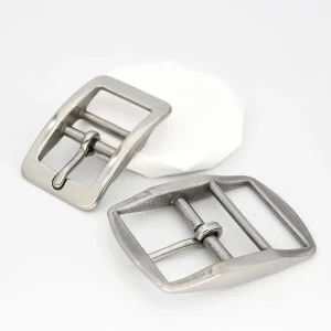 1pieceStainless Steel Adjustable Belt Buckle Double-bar Pin Buckle Tri-glide Slider Horse Halter Harness Accessories Parts