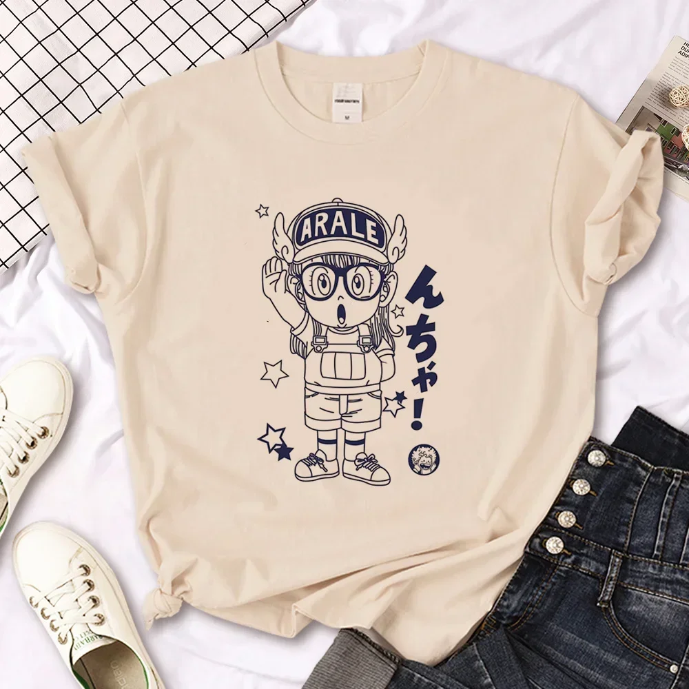 Arale T-shirt female designer Japanese women's casual loose fitting T-shirt girl designer Harajuku clothing - Image 10