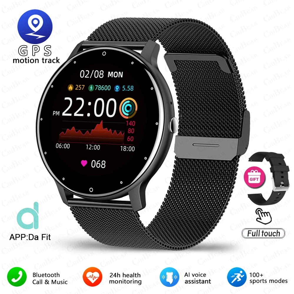 2025 New Bluetooth Call Smart Watch Ultra Light Men's Sports Fitness Waterproof Watch Heart Rate Monitor Full Touch Screen Watch - Image 11