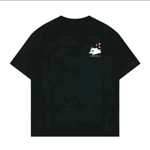 Japanese Style Pokemon King Carp Magikarp Sushi Sashimi Short Sleeved Pure Cotton T-shirt Loose Men's and Women's Summer Tops