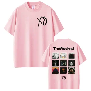 Rapper The Weeknd Xo Album 2025 Graphic T Shirts Women Men's Hip Hop T-shirt Unisex Fashion Harajuku Kawaii T-shirt Y2K Clothing