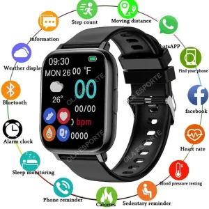 2025 Smart Watch Men Women GPS HD Touch Screen Blood Pressure Monitor Sports Watches Bluetooth Call Fitness Digital Smartwatch