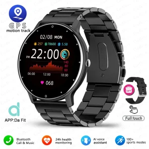 2025 New Bluetooth Call Smart Watch Ultra Light Men's Sports Fitness Waterproof Watch Heart Rate Monitor Full Touch Screen Watch