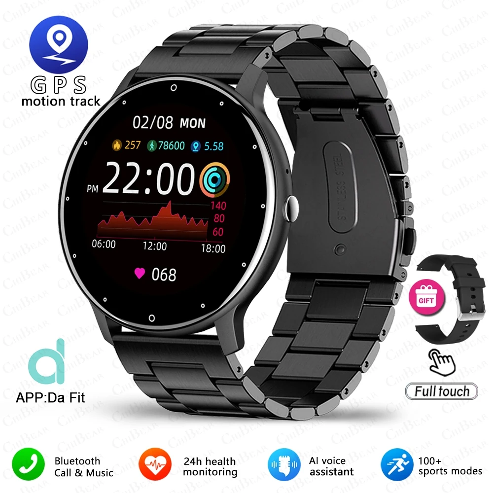 2025 New Bluetooth Call Smart Watch Ultra Light Men's Sports Fitness Waterproof Watch Heart Rate Monitor Full Touch Screen Watch - Image 9