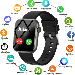 2025 New Sports Smart Watch Men Full Touch Screen Heart Rate Bluetooth Call 1.9 inch AI Voice IP68 Waterproof Smartwatch Women