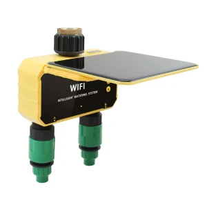 4/2 Zone WiFi Water Timer Smart Irrigation Timer Water Valve Controller Solar Powered Smart Life App 2.4GHz Auto Watering Timer