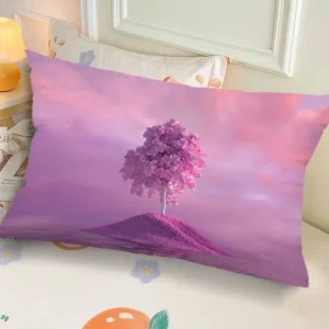 Ins-Style Ink Landscape Dormitory Pillow, Bedside Bedroom Pillow Gift, Nap Creative Living Room Sofa Cushion