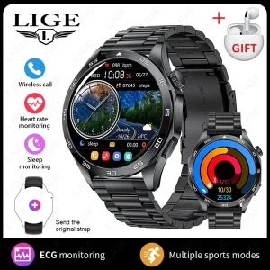 2026 New ECG Health Smart Watch Men Women Blood Pressure Oxygen Health Tracker Smartwatch Bluetooth Smartwatches for Android iOS
