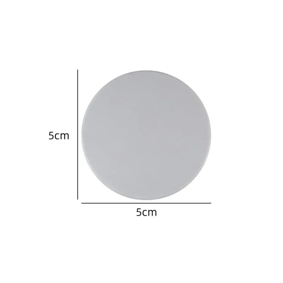 Door Stop Nordic Safety Supplies Silicone Self-adhesive Door Stopper Wall Protection Buffer Protective Plug Home - الصورة 8