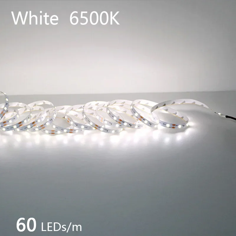 24V 12V LED Strip 2835 120LEDs/m Home Lamp Strip Pink Red Ice Blue Green Golden Yellow Orange Flexible Waterproof Soft Lamp Bar - الصورة 7
