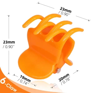10-200PCS Plastic Plant Support Clips Orchid Stem Clip for Vine Support Vegetable Flower Tied Bundle Branch Clamping Garden Tool