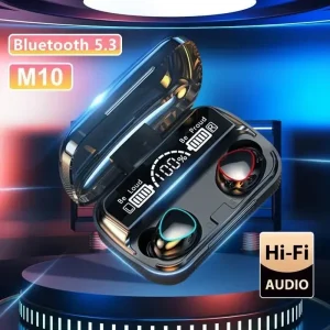 Wireless Bluetooth Headphones Handfree Dispay Bluetooth Earphones HiFi Stereo Music Wireless Earbuds Waterproof Gaming Headset