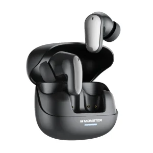 Monster MQT52 Bluetooth 5.4 Headphones TWS Wireless Earbuds with Mic Sport Earphones Talking Noise Canceling headset For Phone