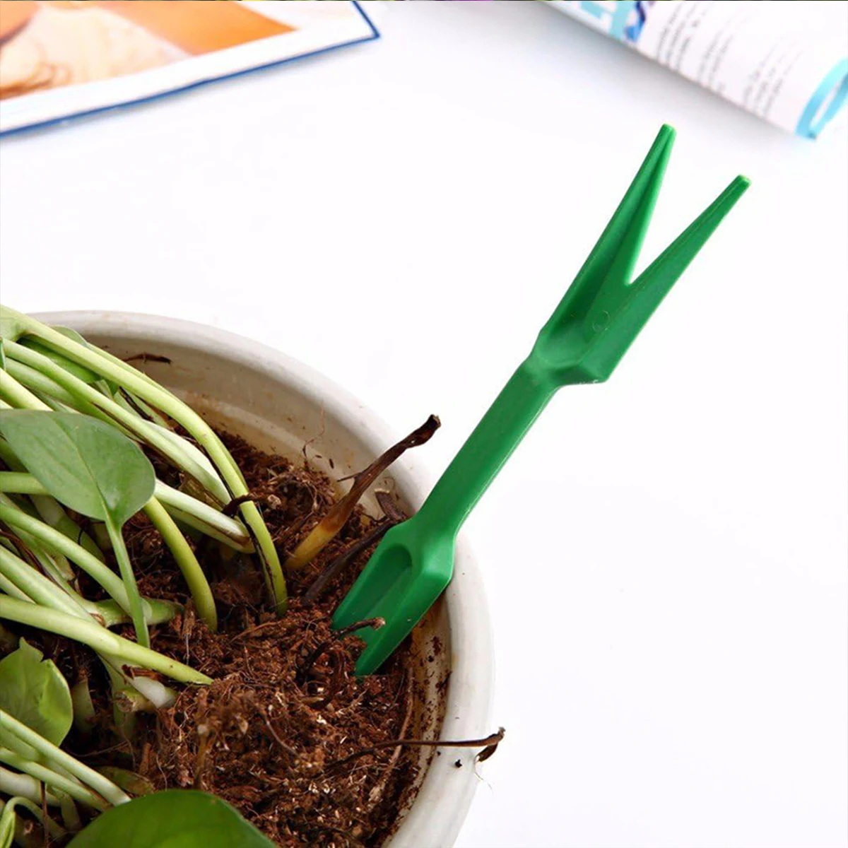 Manual Seeder Plant Seeds Sow Bonsai Accessories Garden Plants Vegetables Seed Drill Dispenser Vegetable Flower Grow Gardening - الصورة 5