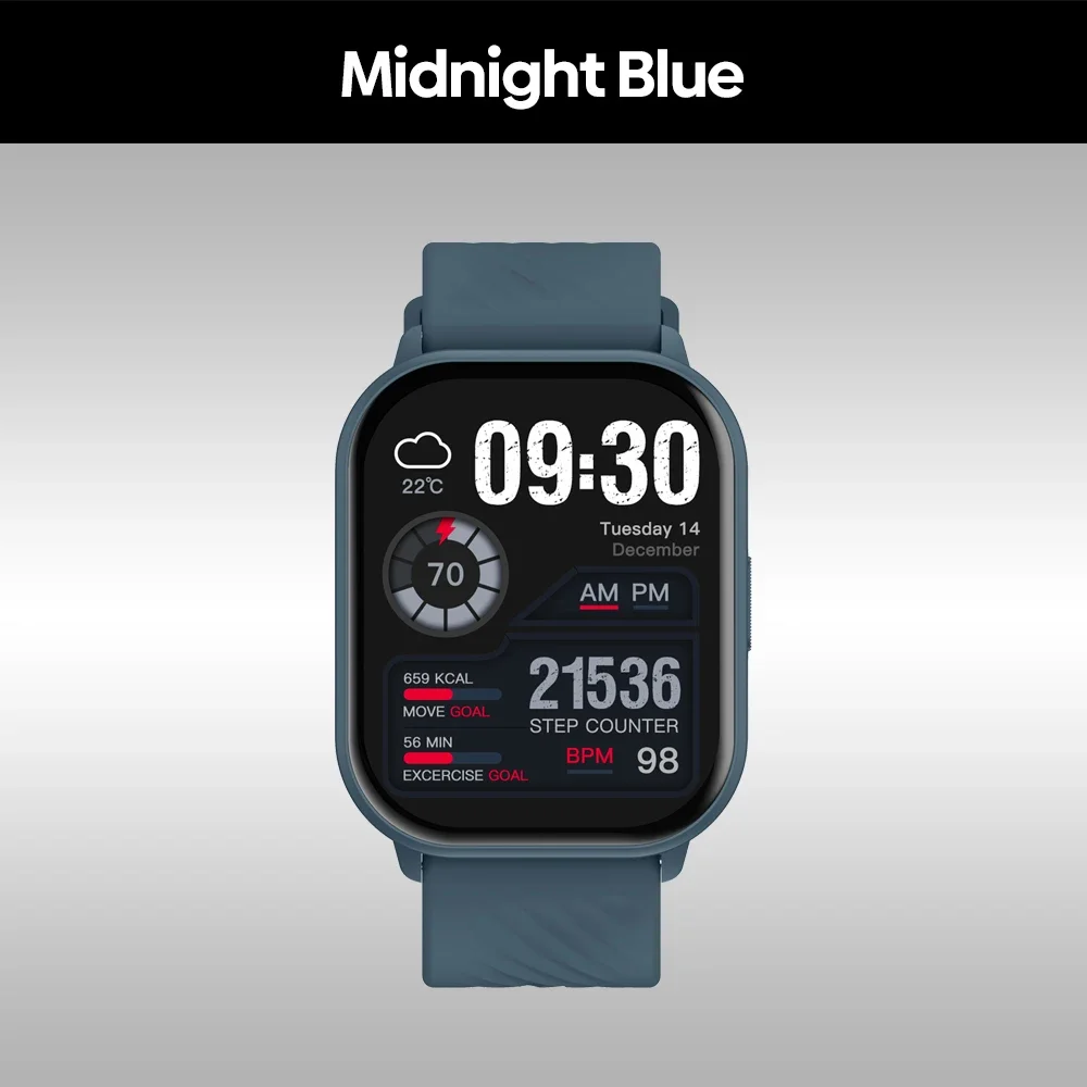 New Zeblaze GTS 3 Voice Calling Smart Watch Ultra-big 2.03'' HD Screen 24H Health Monitor 100+ Sports Modes 200+ Watch Faces - Image 8